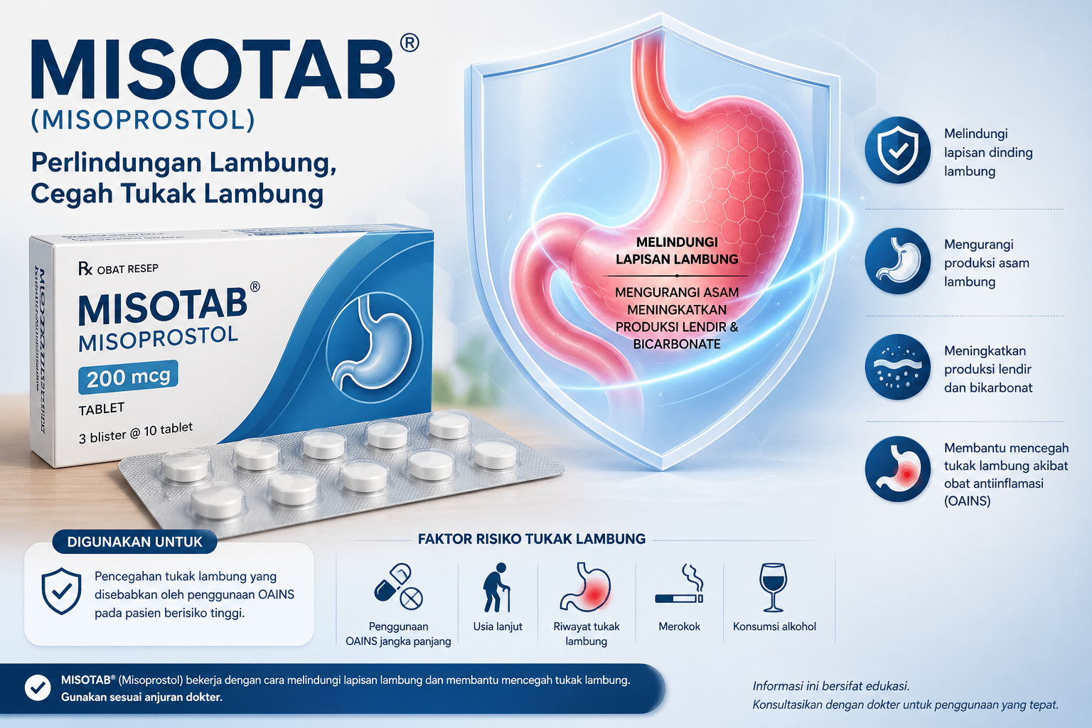Misotab untuk Apa? Ini Fungsi, Dosis, Efek Samping, dan Peringatan Pentingnya